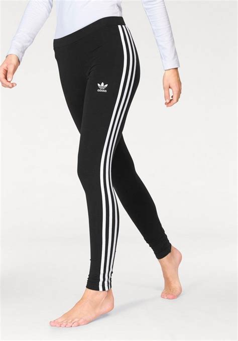 adidas legging zwart strepen vrouwen|adidas Originals 3 STRIPES TIGHT .